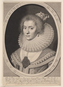 Portret van Amalia van Solms