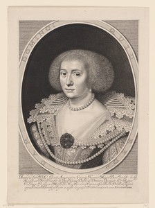 Portret van Amalia van Solms