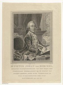Portret van ambassadeur Pieter Johan van Berckel