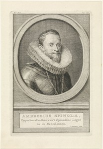 Portret van Ambrogio Spinola