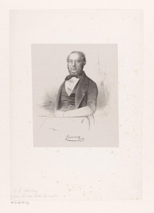 Portret van ambtenaar C.E. Leclercq