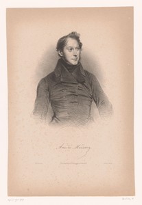 Portret van Amédée Méreaux
