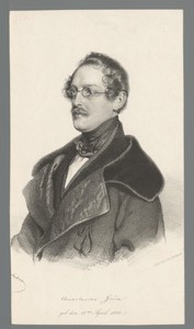 Portret van Anastasius Grün