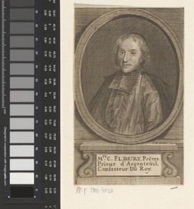 Portret van André-Hercule de Fleury