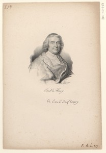 Portret van André-Hercule de Fleury