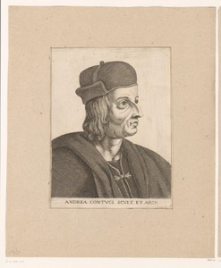 Portret van Andrea Sansovino