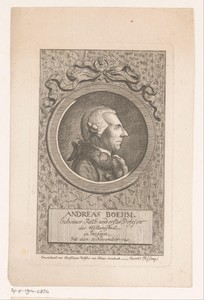 Portret van Andreas Böhm
