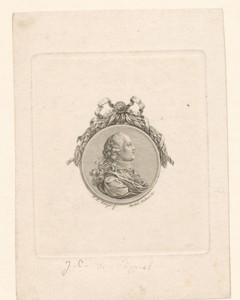 Portret van Andreas Felix Oefele