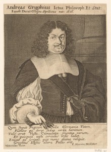Portret van Andreas Gryphius