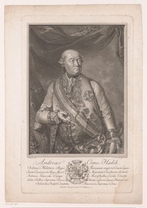 Portret van Andreas Hadik von Futak
