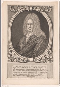 Portret van Andreas Homborg