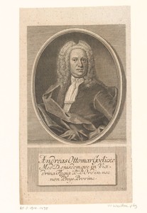 Portret van Andreas Ottmar Goelicke