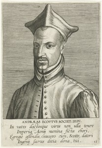 Portret van Andreas Schott
