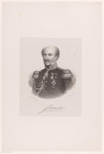 Portret van Andreas Victor Michiels