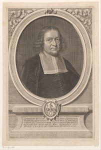 Portret van Andreas Wilhelm Agricola op 59-jarige leeftijd