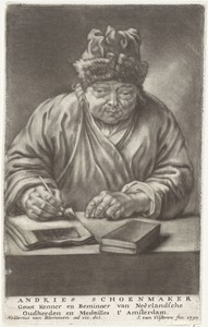 Portret van Andries Schoemaker