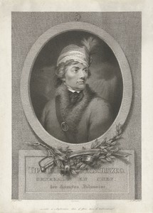 Portret van Andrzej Tadeusz Bonawentura Kościuszko