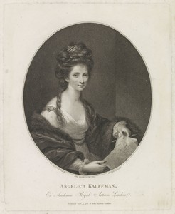 Portret van Angelica Kauffman