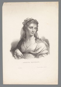 Portret van Angelica Kauffmann