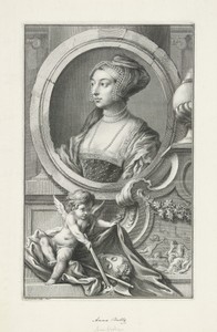 Portret van Anna Boleyn, koningin van Engeland