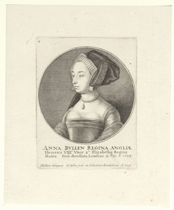 Portret van Anna Boleyn, koningin van Engeland