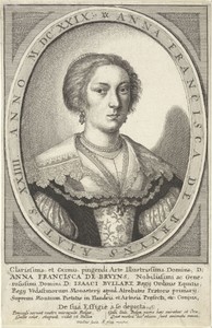 Portret van Anna Francisca de Bruyns