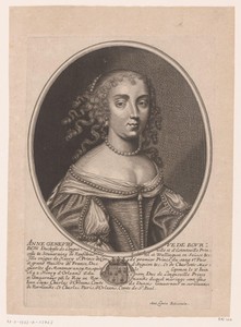 Portret van Anna Genoveva van Bourbon-Condé