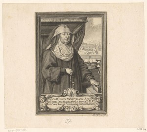 Portret van Anna Juliana Gonzaga