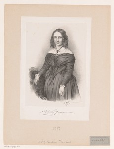 Portret van Anna Louisa Geertruida Bosboom-Toussaint