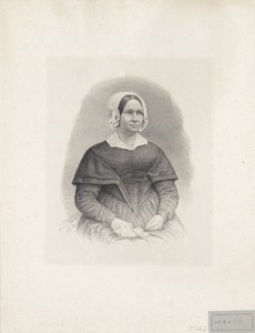 Portret van Anna Louisa Geertruida Bosboom-Toussaint