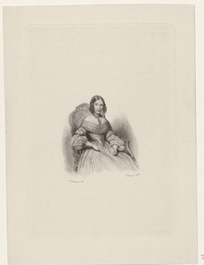 Portret van Anna Louisa Geertruyda Bosboom-Toussaint