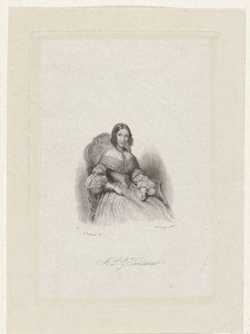 Portret van Anna Louisa Geertruyda Bosboom-Toussaint