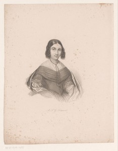 Portret van Anna Louisa Toussaint