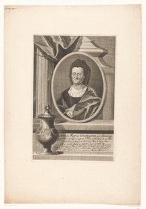 Portret van Anna Maria Creutziger