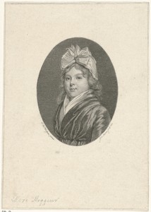Portret van Anna Maria Ebeling