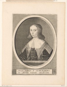 Portret van Anna Maria van Schurman