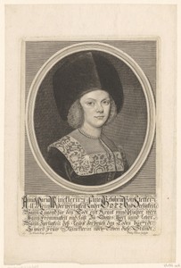 Portret van Anna Maria Winckler