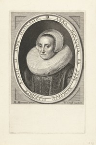 Portret van Anna Monachia