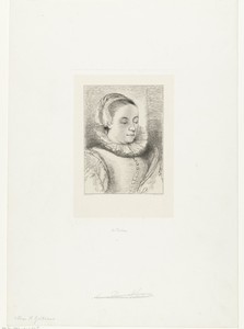 Portret van Anna Roemers Visscher
