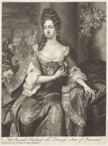 Portret van Anna Stuart, koningin van Engeland