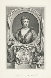 Portret van Anna Stuart, koningin van Engeland