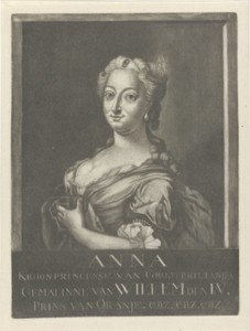 Portret van Anna van Hannover