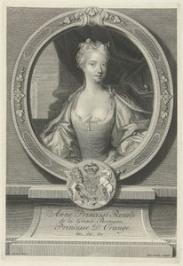 Portret van Anna van Hannover