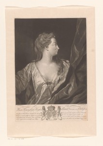 Portret van Anna van Hannover, prinses van Oranje-Nassau