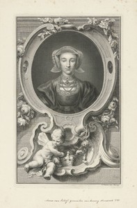Portret van Anna van Kleef, koningin van Engeland