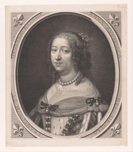 Portret van Anna van Oostenrijk