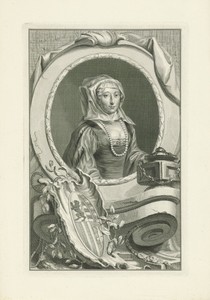 Portret van Anna van Saksen