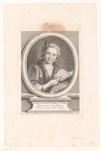 Portret van Anne Antoinette Christine Somis