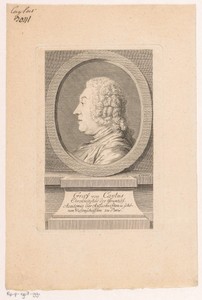 Portret van Anne Claude Philippe de Caylus