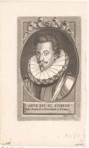 Portret van Anne de Batarnay de Joyeuse